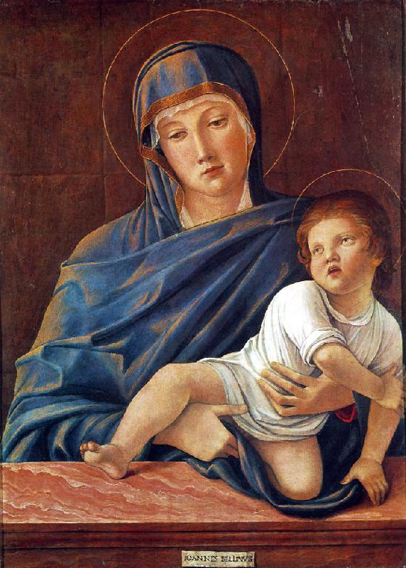 BELLINI, Giovanni Madonna with the Child 57 oil painting image